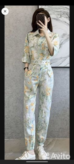 Комбинезон летний, размером 40-42