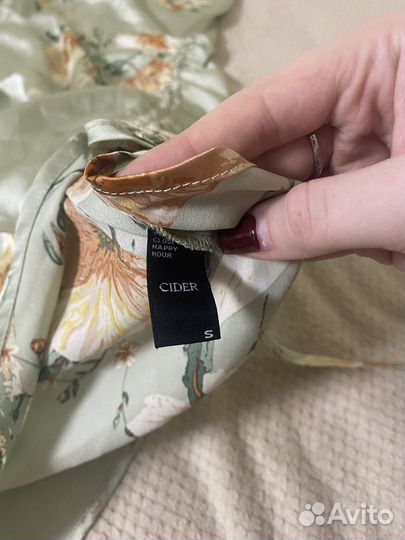 Шелковое платье