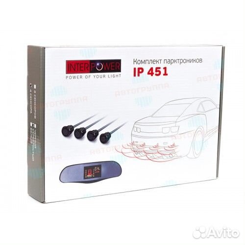 Парктроник interpower IP 451 black