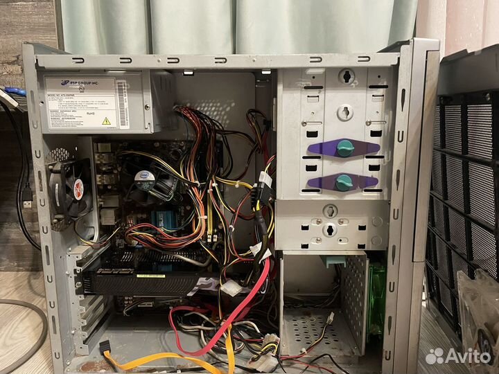 Офисный-игровой пк intel core 2 Quad Q 6600