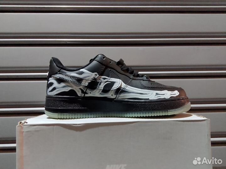 Кроссовки Nike air force 1 skeleton