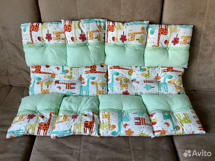 Бортики в кроватку