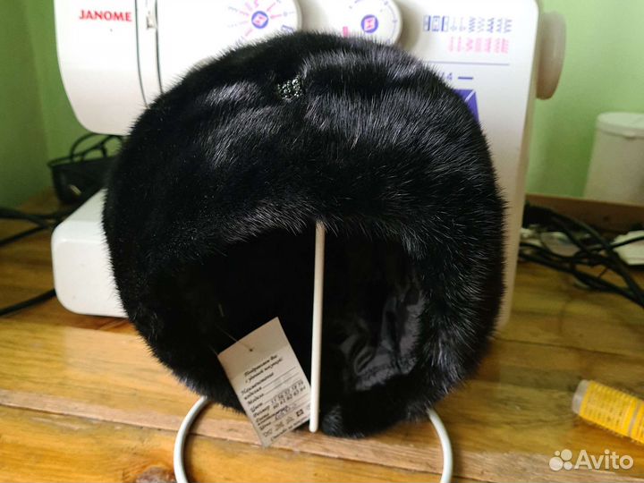 Шапка норковая женская