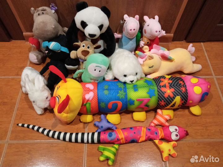 Мягкие игрушки пакетом
