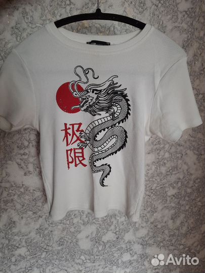 Кроп топ футболка New Yorker