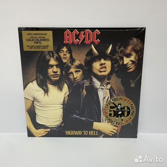 AC/DC - Highway To Hell (LP) gold vinyl