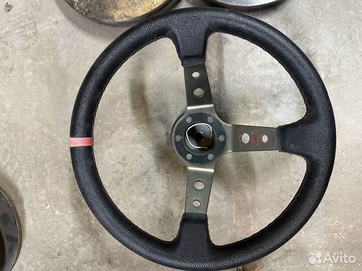 Спортивный руль OMP со стаканом Toyota