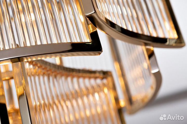 20MD3515-5gold-S Светильник потолочный d44*53см