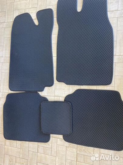 Коврики ева eva эва Поло 6 2020+ чёрные