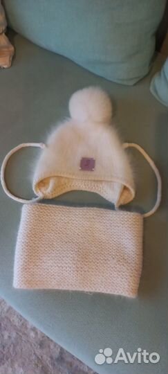 Комплект из пуха кролика и шерсти мериноса