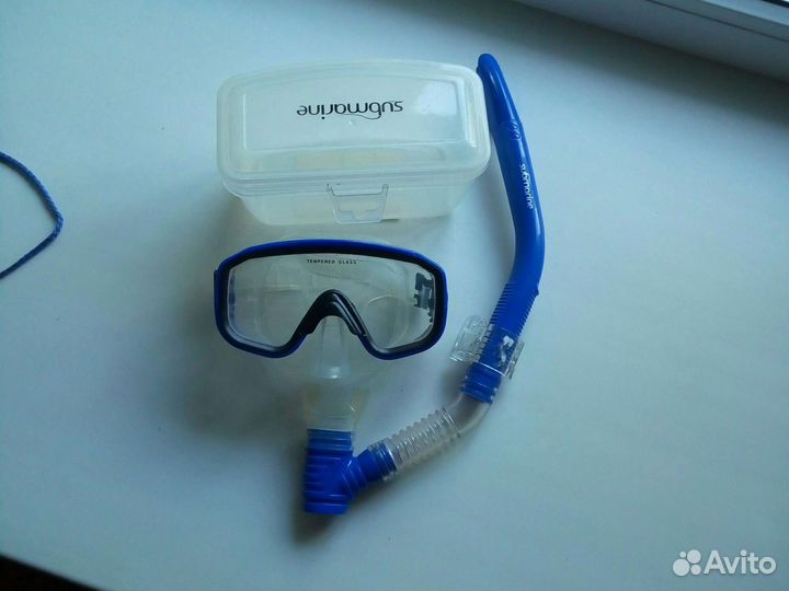 Маска с трубкой