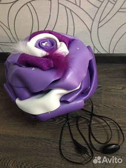 Светильник роза из изолона новый