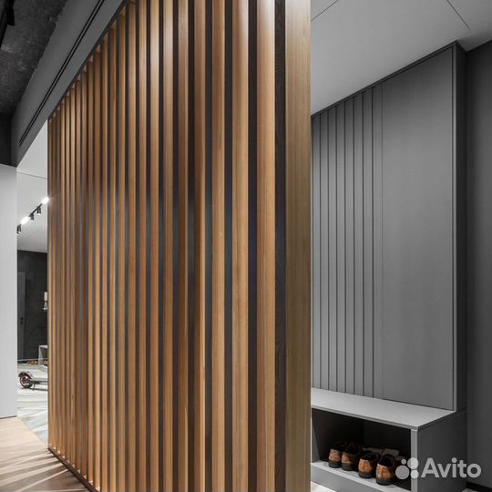 Декоративные рейки под ключ