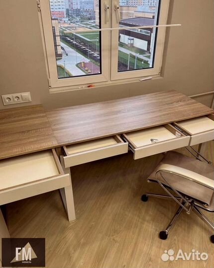 Рабочая зона в стиле IKEA