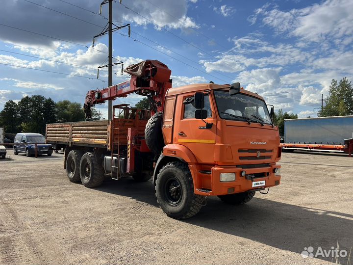 КАМАЗ 43118 с КМУ, 2018