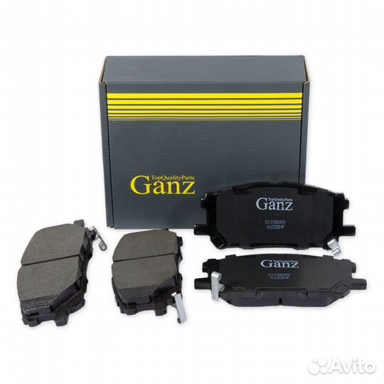 Колодки передние GIJ09083 GIJ09083 ganz