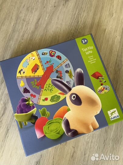 Настольная игра детская Djeco Тактильное лото