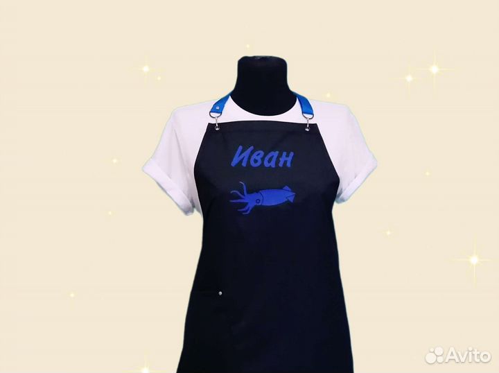 Фартук рабочий с логотипом