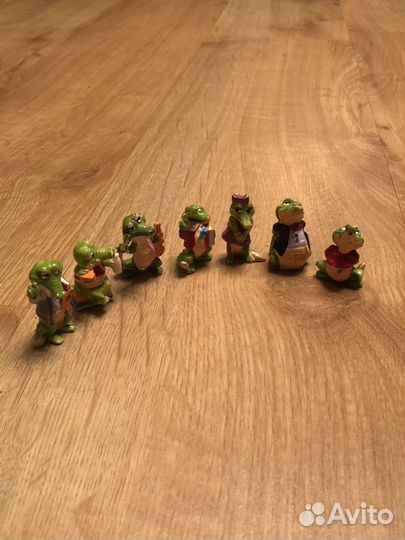 Игрушки из киндер сюрприза 90-х годов