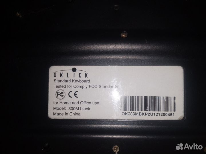 Клавиатура oklick 300m для офиса или дома
