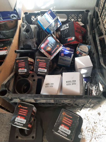 Запчасти на Honda,Yamaha,Suzuki и китайские мопеды