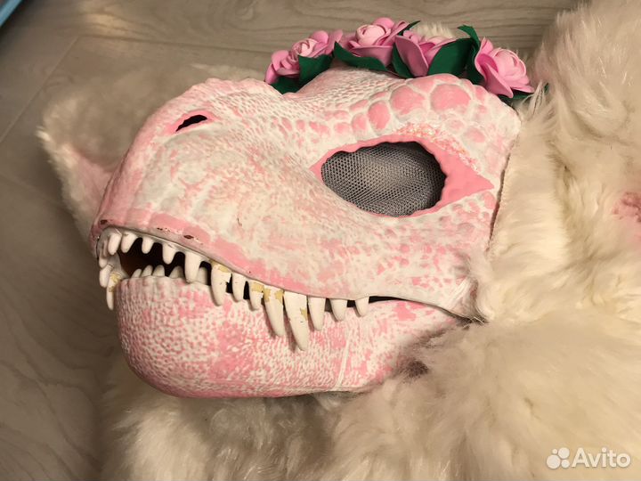 Маска раптора с мехом читать описание