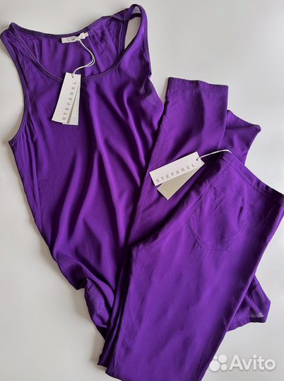 Шелковый костюм Stefanel (оригинал) М