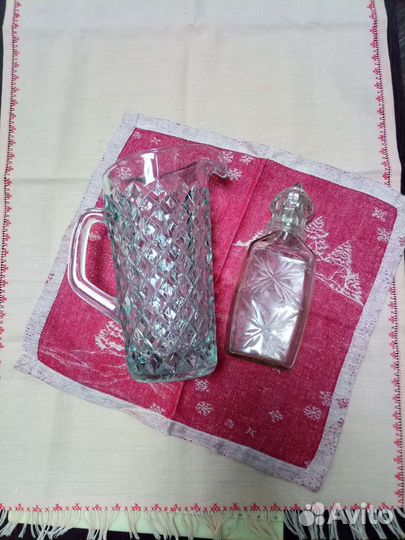 Графин хрустальный СССР