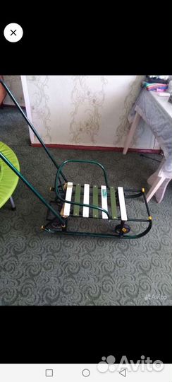 Детские санки коляска