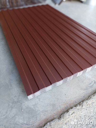 Профлист с матовым покрытием, текстурированный