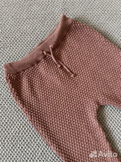 Брюки hm вязаные 80 86