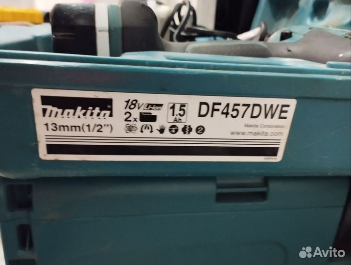 Шуруповерт makita 18v бу