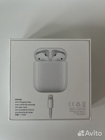 Наушники apple airpods 2