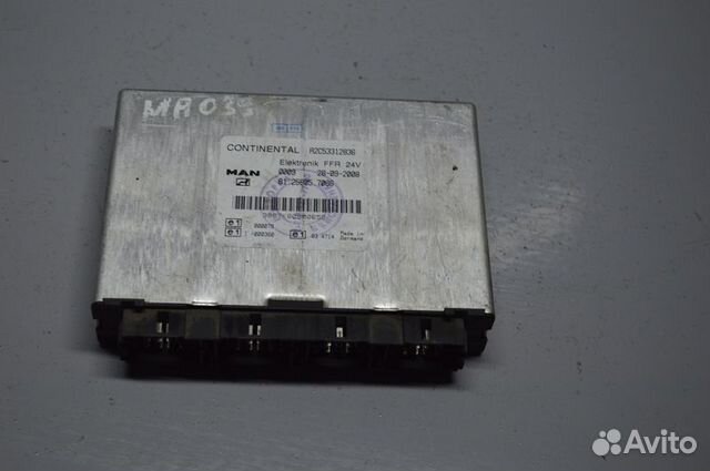 Блок управления, FFR MAN TGM 18.330 (01.05)