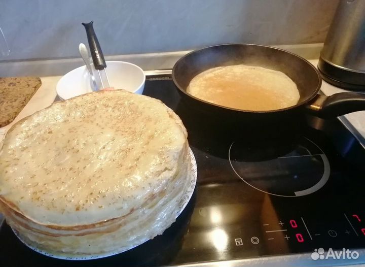 Пеку очень вкусные блины