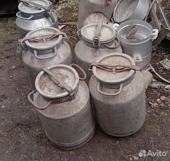 Фляга алюминиевая бу 40л