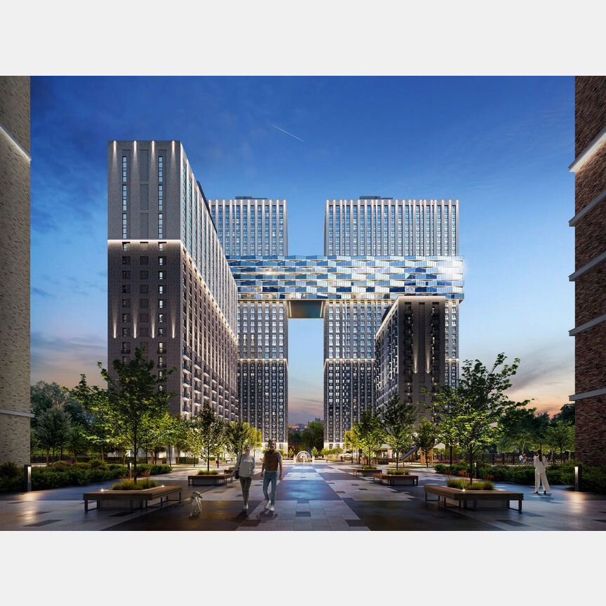 Квартира-студия, 35 м², 27/39 эт.