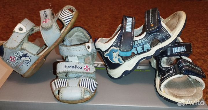 Сандали 19 и 21 размера
