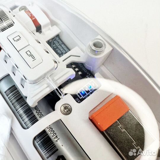 Беспроводная аккумуляторная прозрачная мышь M233