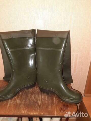 Резиновые сапоги для рыбалки