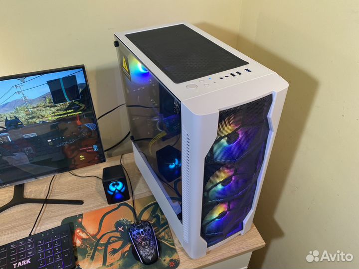 Игровой пк зверь с монитором 24/RX580/1st DK-D4