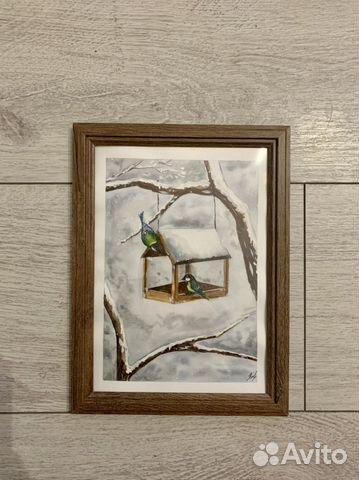 Картина акварель