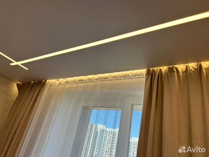 Монтаж натяжных потолков Электросталь