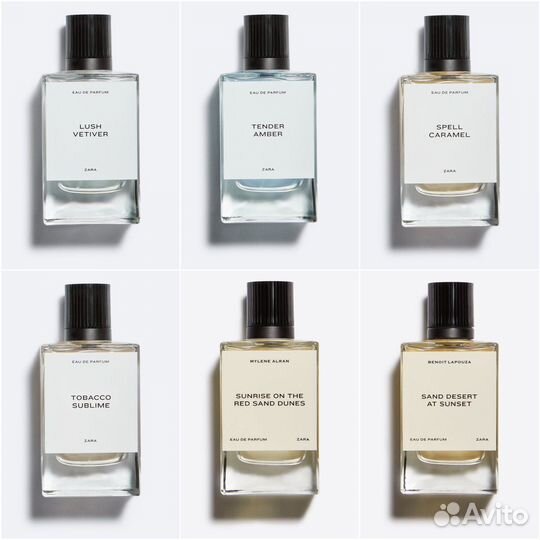 Мужские духи zara все варианты