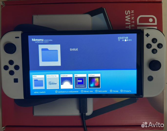 Nintendo switch oled прошитая