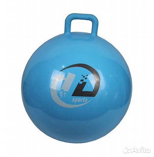 Мяч-попрыгун 55 см, с ручкой