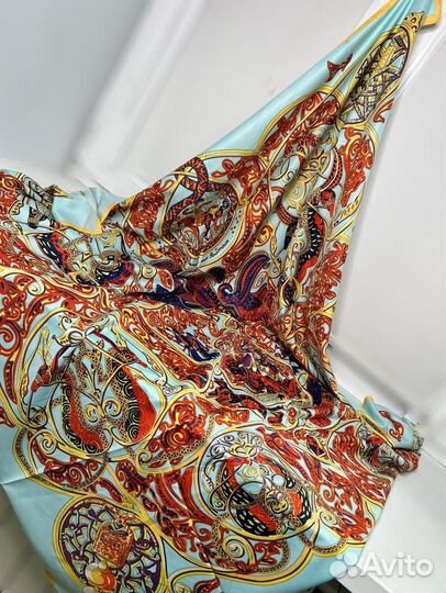 Шелковый платок hermes