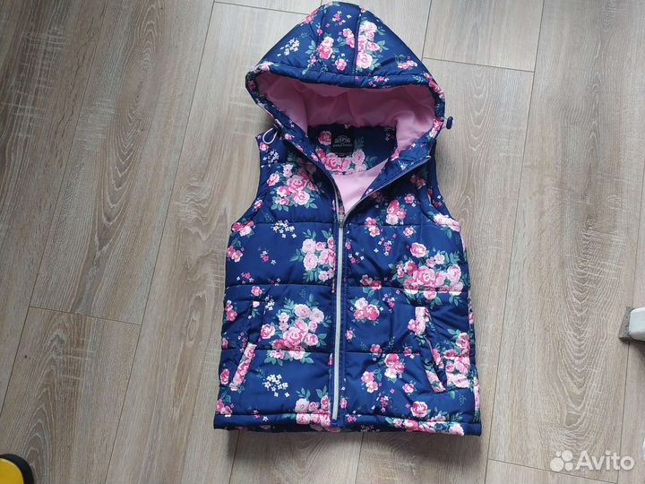 Жилетка для девочки 128 134