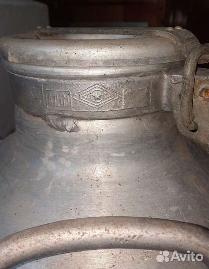 Фляга бидон алюминиевая 40л 50 х СССР