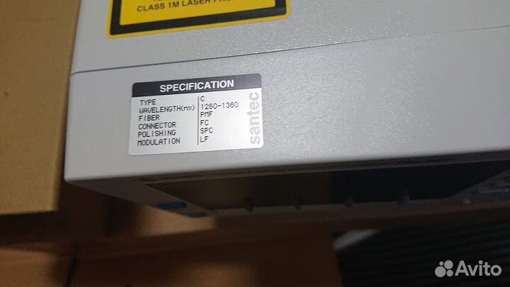 Santec TSL-550 (тип C, от 1260 до 1360 нм) настраи